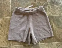 SKIMS New  Cozy Light Shorts Desert Size Medium