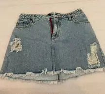 Alice + Olivia Denim Skirt