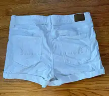 Outfitters White Denim Shorts