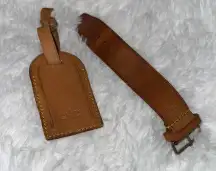 Authentic Louis Vuitton Poignet and Luggage Tag