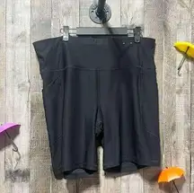 Xersion Black Biker Shorts