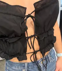 Boutique Open Front Top