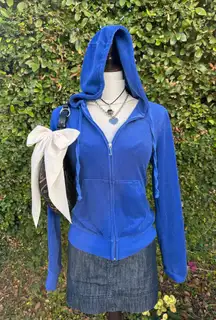 ✨Blue Juicy Couture zip up 