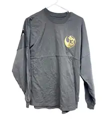 Disney Parks Galaxy’s Edge Star Wars Gray Spirit Jersey Rebel Imperial Size M