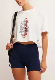 FP Movement Inspire Logo Tee in White Combo Size L