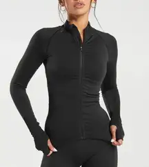 Sweat Seamless Zip Up Jacket