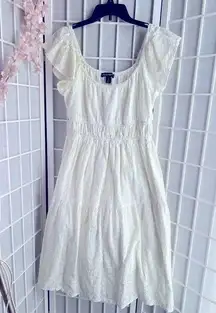 Beautiful eyelet classic dress