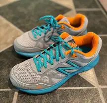 New Balance Womens 512 V1 WTE512G1 Gray Running Shoes Sneakers Size 7