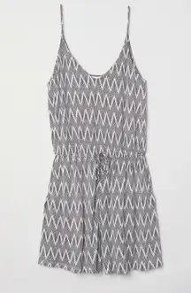 H&M Soft Patterned Romper