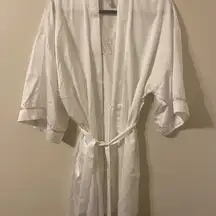 Apt. 9‎ White Wrap-Front Robe “Bride”