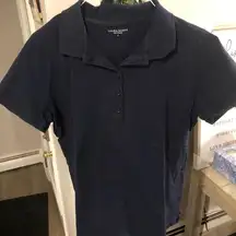 Laura Scott Navy Blue Polo