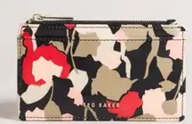 Ted Baker Felixxa Retro Flood Zip Card Holder Small Wallet