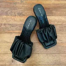 Circus By Sam Edelman Slade Pleated Square Toe Heels - Size 7.5