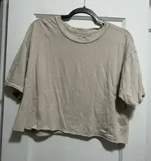 Free People Movement Cropped Shirt 