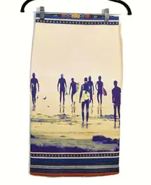 Clover Canyon 'Endless Summer' Neoprene Skirt (XS)