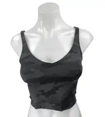 Lululemon Align Black Camo Camouflage Army Sleeveless Sports Bra Crop Tank Top 2