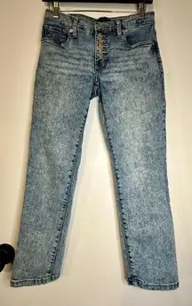 Banana Republic Mid Rise Slim Fit Petite OLX New House Med Wash Blue Jeans 25/0