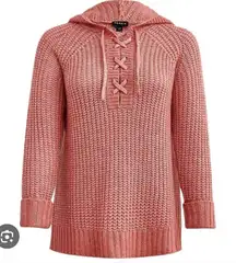 Torrid Sz 2 Women's Pink Hooded Sweater