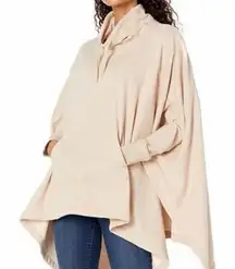 UGG Women's Cream Pichot Poncho Sweater