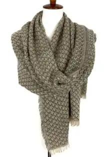 Altard State Womens Tan Scarf Cozy Boho Cottagecore Layering