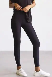 - Control Top Classic Leggings Smoothing Black Business Sleek