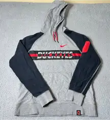 Ohio‎ State Buckeyes Hoodie Womens L Gray Nike Pullover NCAA College School