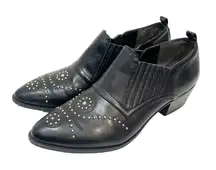 Sam Edelman Circus Size 9 Helena‎ Black Pointy Studded Booties