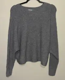 Pink Rose Heather Gray Women's Sweater