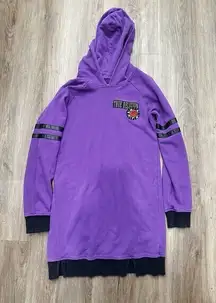 True Religion Women’s Hoodie Pullover Sweatshirt Size Large‎ Purple Rose