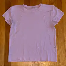LULULEMON Swiftly Tech Short Sleeve Race Length Tee Shirt Pink size 4