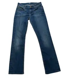 7 For All Mankind Straight Leg Jeans, Sz 25