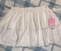 Stoney Clover Lane White Skirt NWT