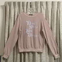 Wildfox Don't Sleep Just Dream Baggy Beach Jumper