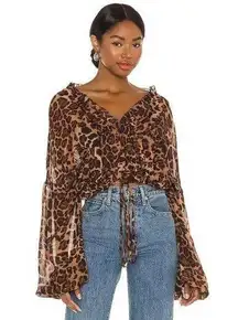 ✨Prairie Sz XS Top Leopard SNDYS The Label✨