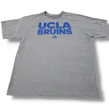 Shirt Size Large Athletic UCLA Bruins T-Shirt Graphic Print T-Shirt Gray Activewear Athleisure Unisex T-shirt