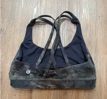 Lululemon Energy Bra Camo Print Support Athletic Gym Workout Fitness Women 4