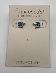 Francescas | Stud earrings Elephant Sterling‎ Silver