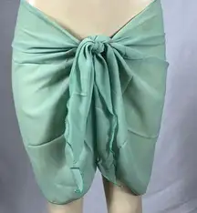 Zuliana Mint green beach coverup/sarong