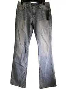 APT9 MODERN FIT STRAIGHT THROUGH HIP AND THIGH BOOTCUT JEANS SIZE 8