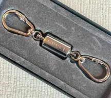 Gucci Silver Keyring w/ Box