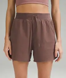 Lululemon License to Train High-Rise Short 4" in Dark Oxide Size 2 Brown Taupe