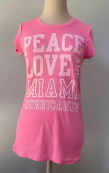 Victoria’s Secret PINK Miami Hurricanes Canes Shirt
