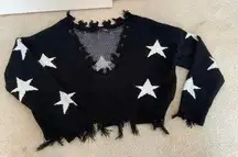 Oversized Star Sweater