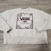 Vans Long Sleeve Crewneck Sweater Size Medium