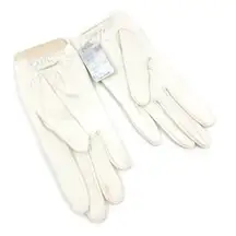 Van‎ Raalte Vintage Wrist Length Gloves White Size 6.5 Dead-stock NWT
