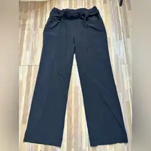 Athleta Pull-On, Tie Front Pants, Size Large