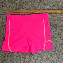 Head hot pink athletic shorts