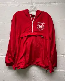 VS Pink Nebraska Windbreaker Jacket