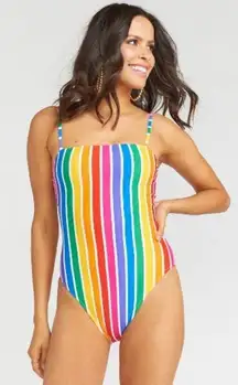 💕SHOW ME YOUR MUMU💕 One Piece Rainbow Swimsuit