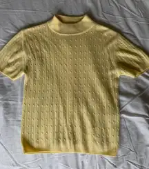 Harve Bernard Yellow Sweater